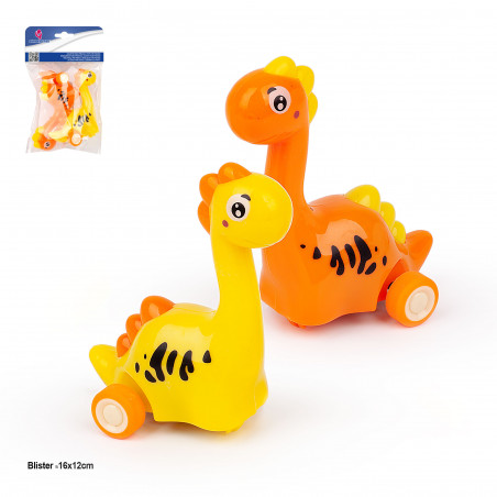 Dinosauro diplodocus con ruote 2 unità giocattolo pinata di compleanno o regalo