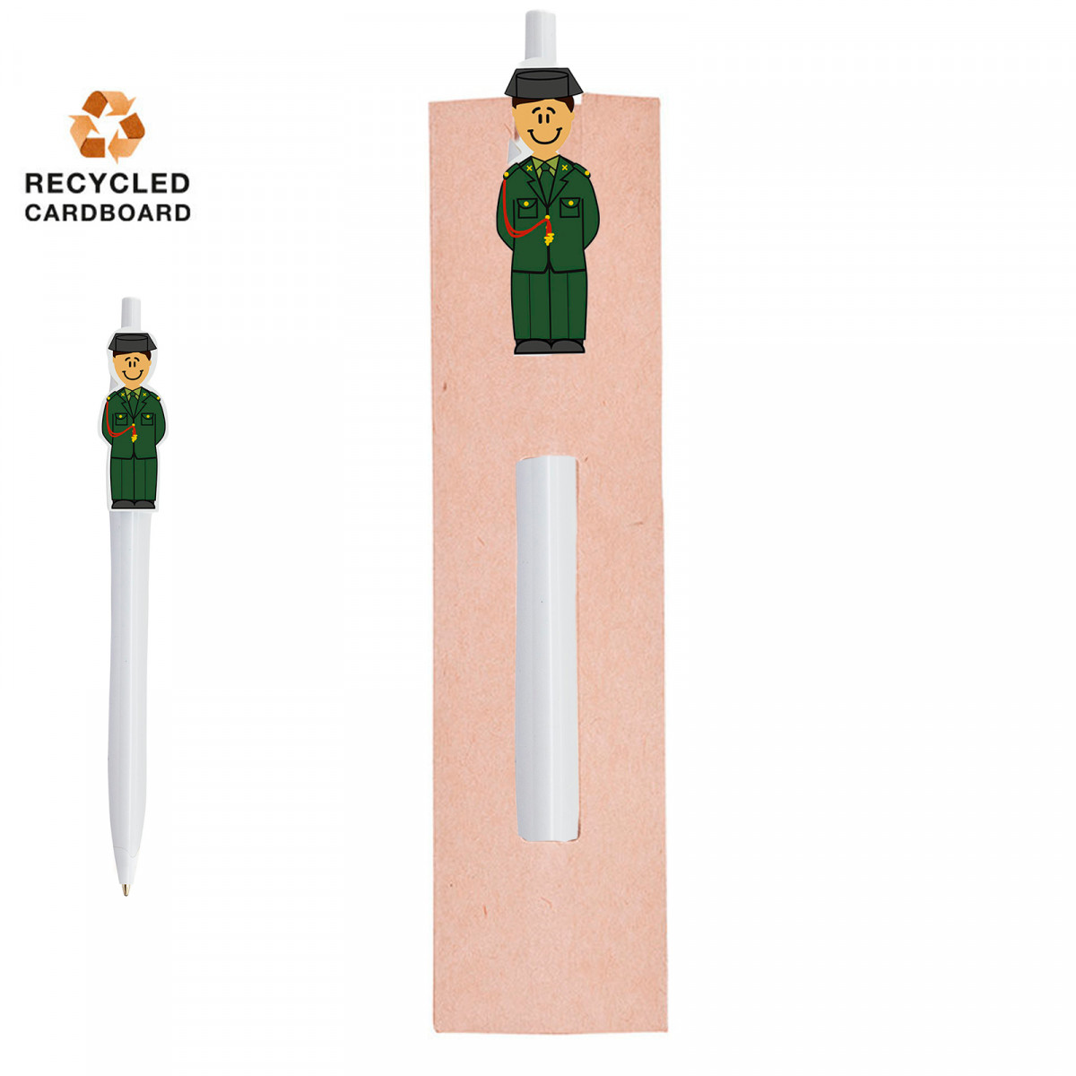 Penna della guardia civile con astuccio da regalo