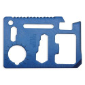 Multitool blu in custodia con adesivo personalizzato per comunione di bambino