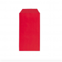 Busta di presentazione in carta kraft rossa 7x12