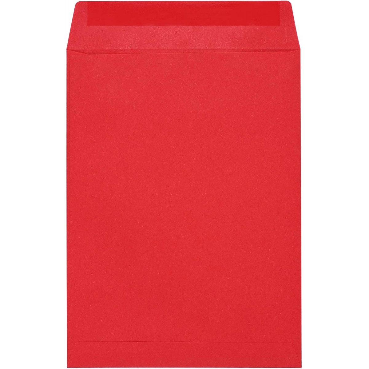 Busta di presentazione in carta kraft rossa 7x12