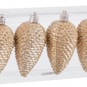 Ciondolo ananas in oro per decorazioni natalizie