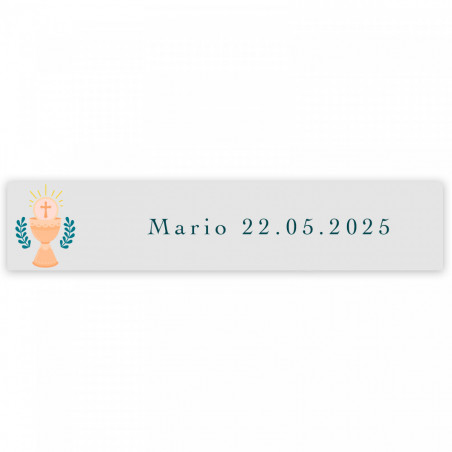 Coltello multiuso con manico personalizzato per i dettagli della prima comunione
