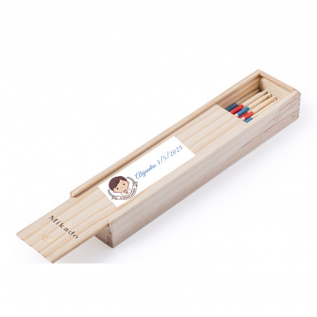Gioco di abilità per bambini per dettaglio di comunione di bambino