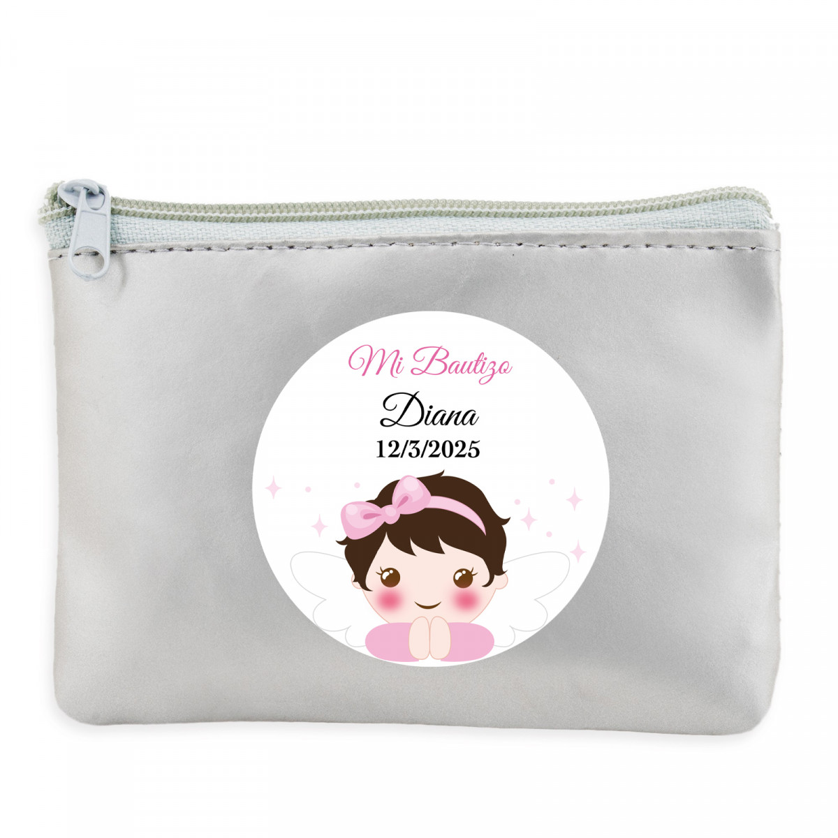 Portafoglio personalizzato per battesimo di bambina