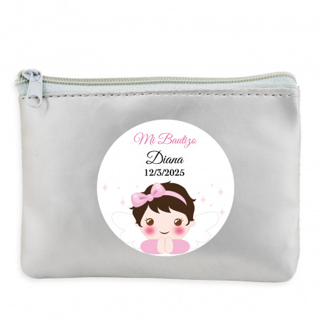 Portafoglio personalizzato per battesimo di bambina