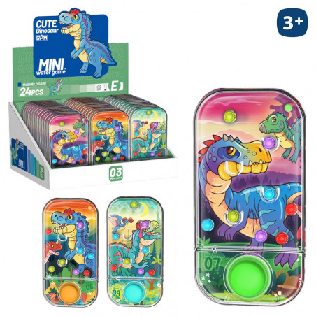 Gioco d'acqua abilità con design di dinosauri