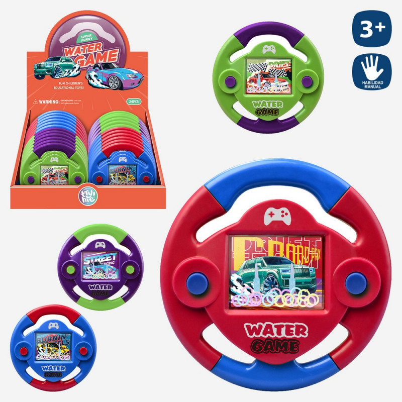 Design del volante per auto con abilità di gioco d\'acqua per i dettagli
