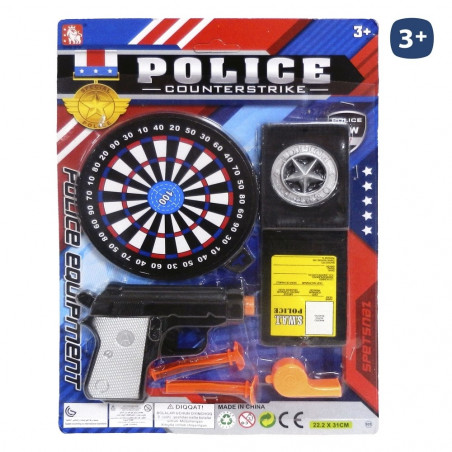 Design della polizia bersaglio giocattolo per i dettagli
