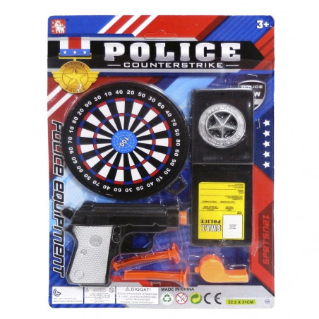 Design della polizia bersaglio giocattolo per i dettagli