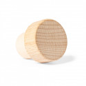 Tappo di legno riutilizzabile con adesivo personalizzabile per dettagli prima comunione