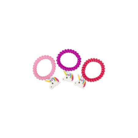 Bracciale unicorno in busta kraft rosa con adesivo personalizzabile da regalare