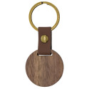 Portachiavi rotondo in legno