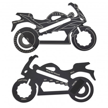 Strumento multifunzione per la progettazione di motociclette per i dettagli