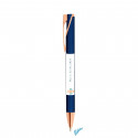 Penna Pierre Cardin semi gel blu marino con adesivo prima comunione per dettagli bambino