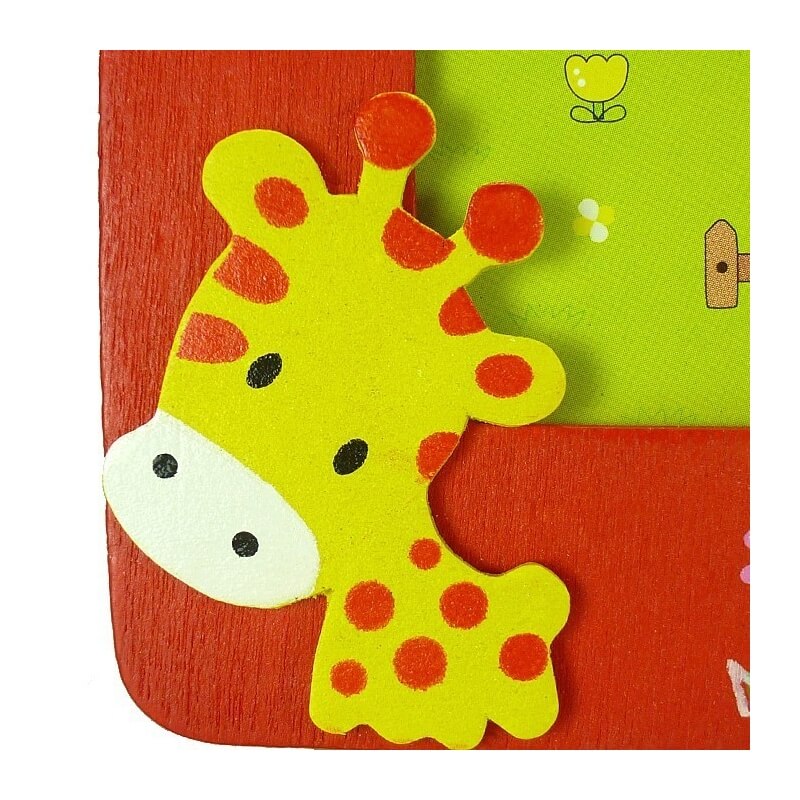 Set Cornici Per Foto Con Impronte Mani | Legno E Acrilico | 6 Colori | Regalo Per Famiglie E Bambini - Foto 4