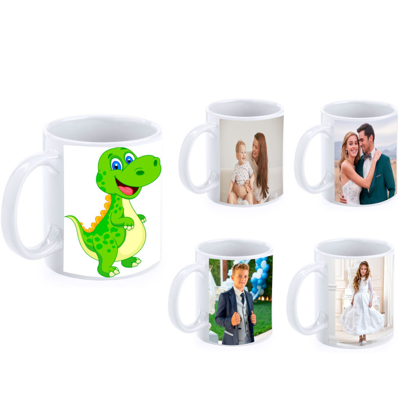 Tazza Personalizzata Con Testo – Regalo Di Ringraziamento, Ceramica 330ml, Lavabile In Microonde E Lavastoviglie