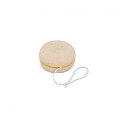Yoyo di legno con adesivo supereroi da regalare