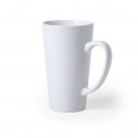 Tazza in ceramica dalla forma allungata con maxi manico