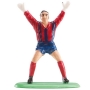 Figure di calcio per decorazione della torta