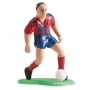 Figure di calcio per decorazione della torta