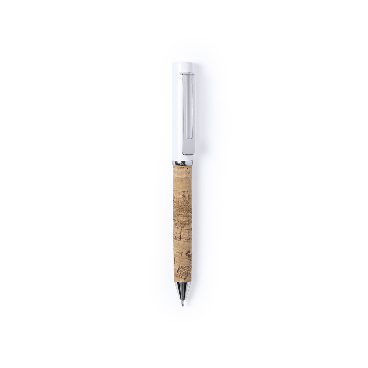 Penna con design in sughero in scatola per dettagli