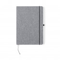 Bloc notes ECO con copertina rigida realizzati in RPET per dettagli
