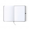 Bloc notes ECO con copertina rigida realizzati in RPET per dettagli