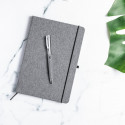 Bloc notes ECO con copertina rigida realizzati in RPET per dettagli