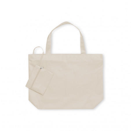 Borsa con beauty case coordinato per i dettagli - naturale