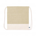 Zaino in corda 100% cotone da regalare - naturale