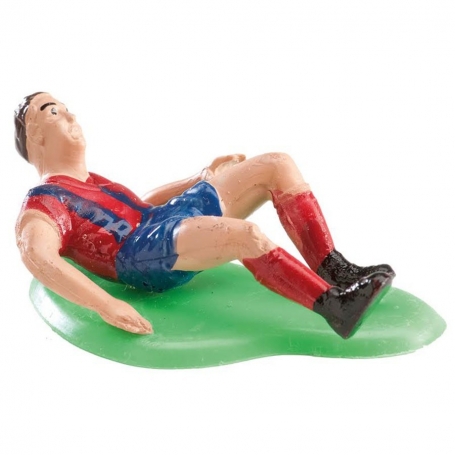 Figure di calcio per decorazione della torta