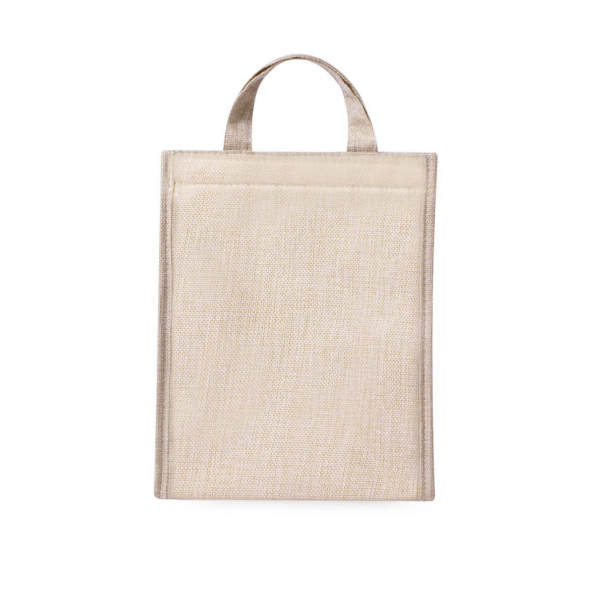 Borsa frigo elegante color naturale per dettagli