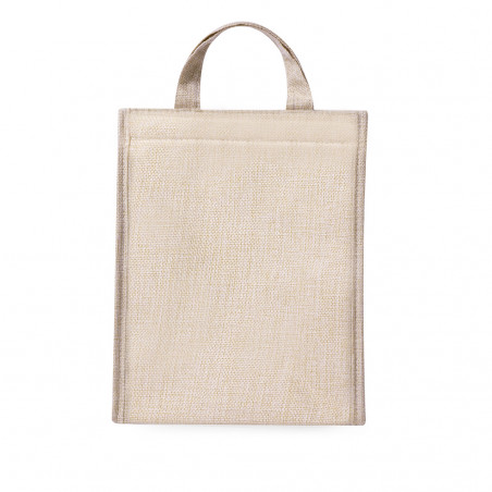 Borsa frigo elegante color naturale per dettagli