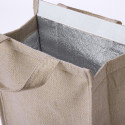 Borsa frigo elegante color naturale per dettagli