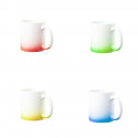 Tazza con finitura opaca per sublimazione nei colori per i dettagli dell'evento
