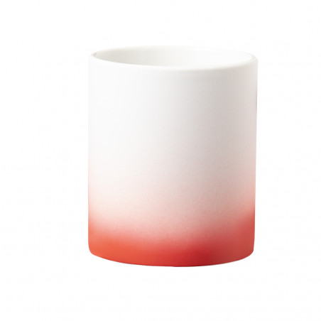 Tazza con finitura opaca per sublimazione nei colori per i dettagli dell'evento