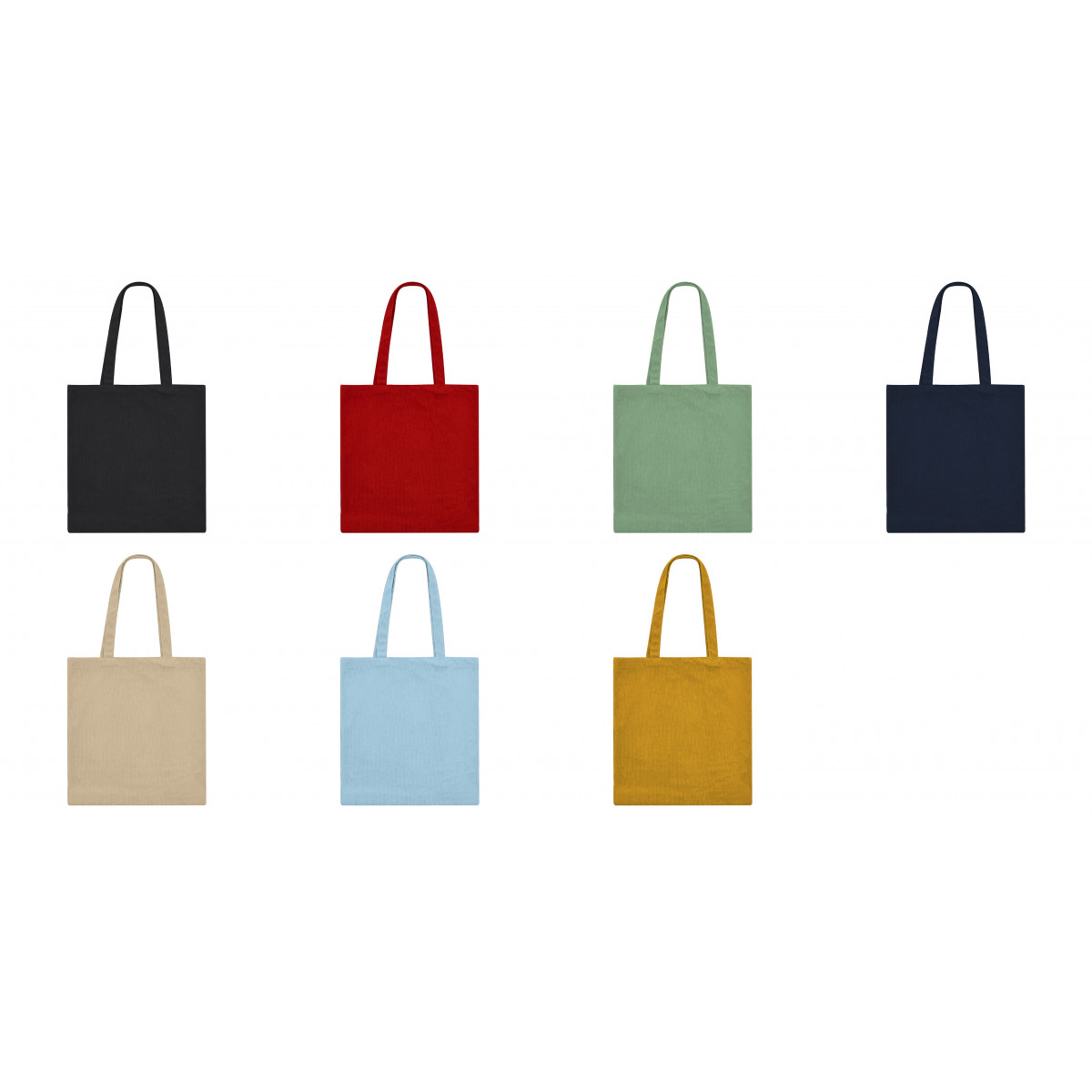 Borsa in tessuto colorato per dettagli evento e dettagli aziendali