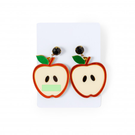 Orecchini a forma di frutta per dettagli originali