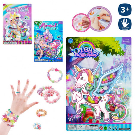 Perline per collane e bracciali gioco per bambini fai da te