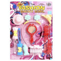 Set di bellezza con accessori moda per parrucchieri