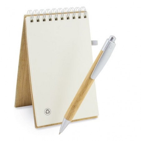 Libretto personalizzato per comunione con penna in bambù