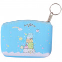 Portafoglio blu con design di Sumikko Gurashi, incantevole e funzionale per l'uso quotidiano