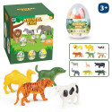 Uova sorpresa di animali selvatici da regalare