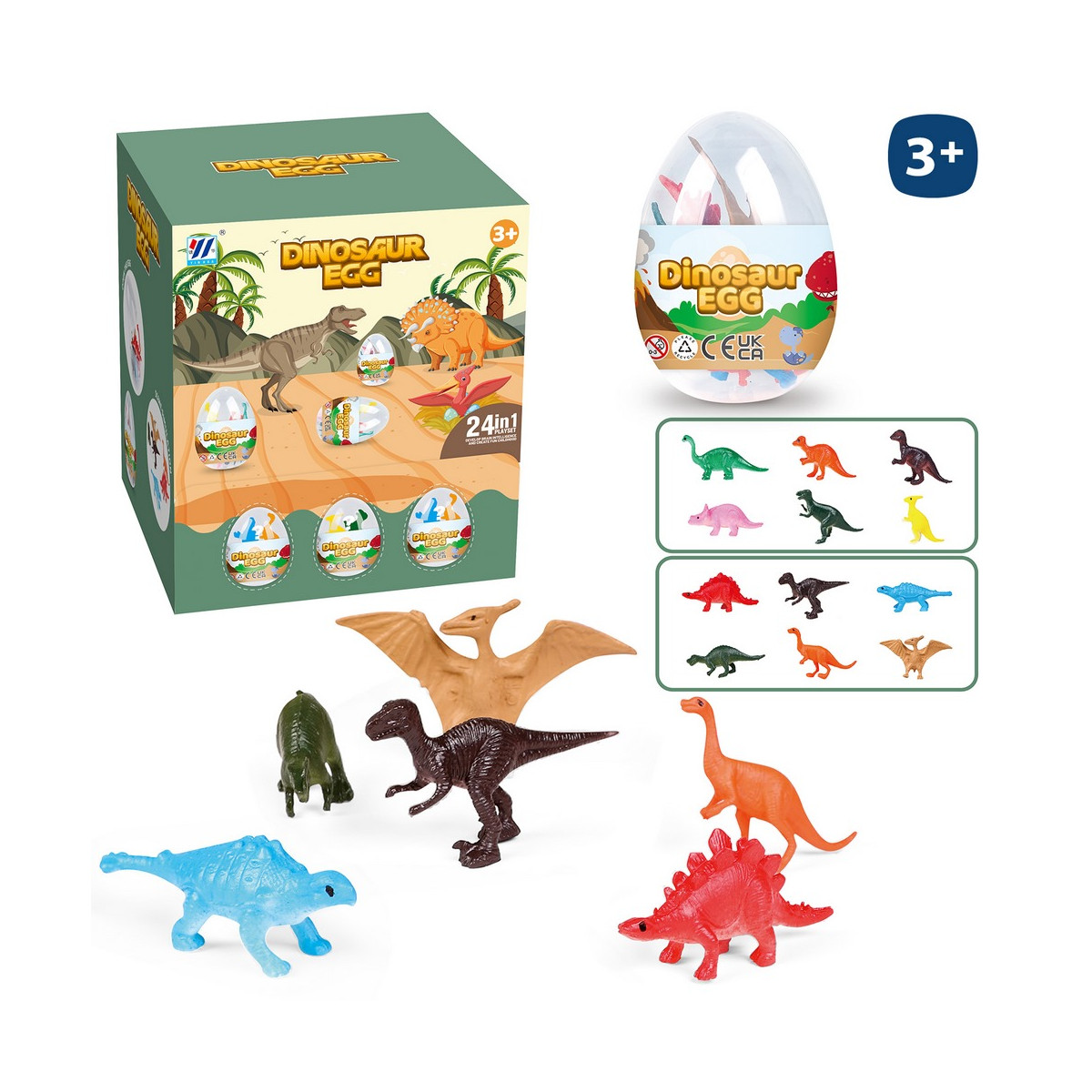 Uova sorpresa di dinosauro da regalare