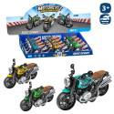 Motociclette in stile retro giocattolo movimento a frizione da regalare