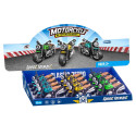 Motociclette in stile retro giocattolo movimento a frizione da regalare