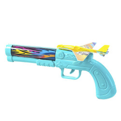 Set 3 Aeroplani Giocattolo Con Pistola Catapulta E Luci LED – Giochi All’Aperto Per Bambini 4-12 Anni, Regalo Compleanno