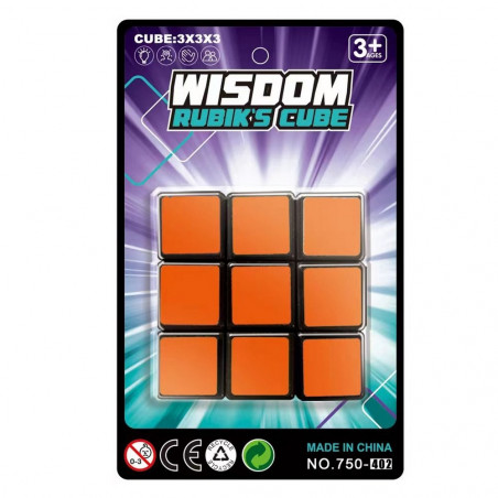 Cubo magico di colori per dettagli giochi di abilità