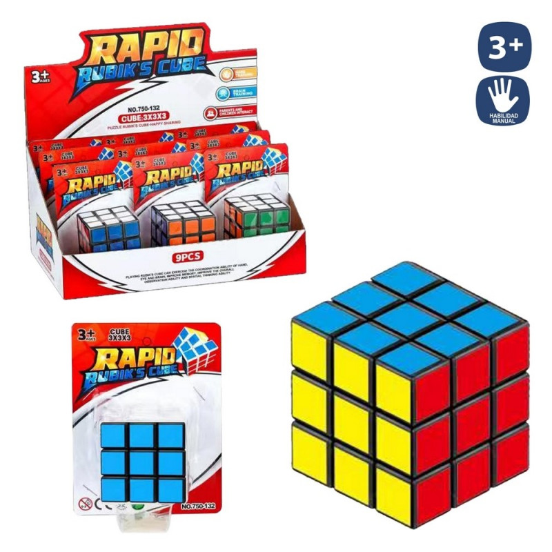 Cubo di abilità magico colorato per dettagli